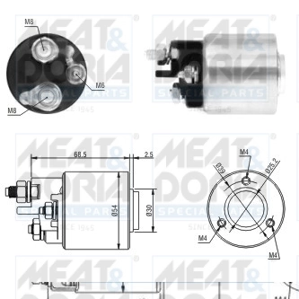 Solenoid Switch, starter